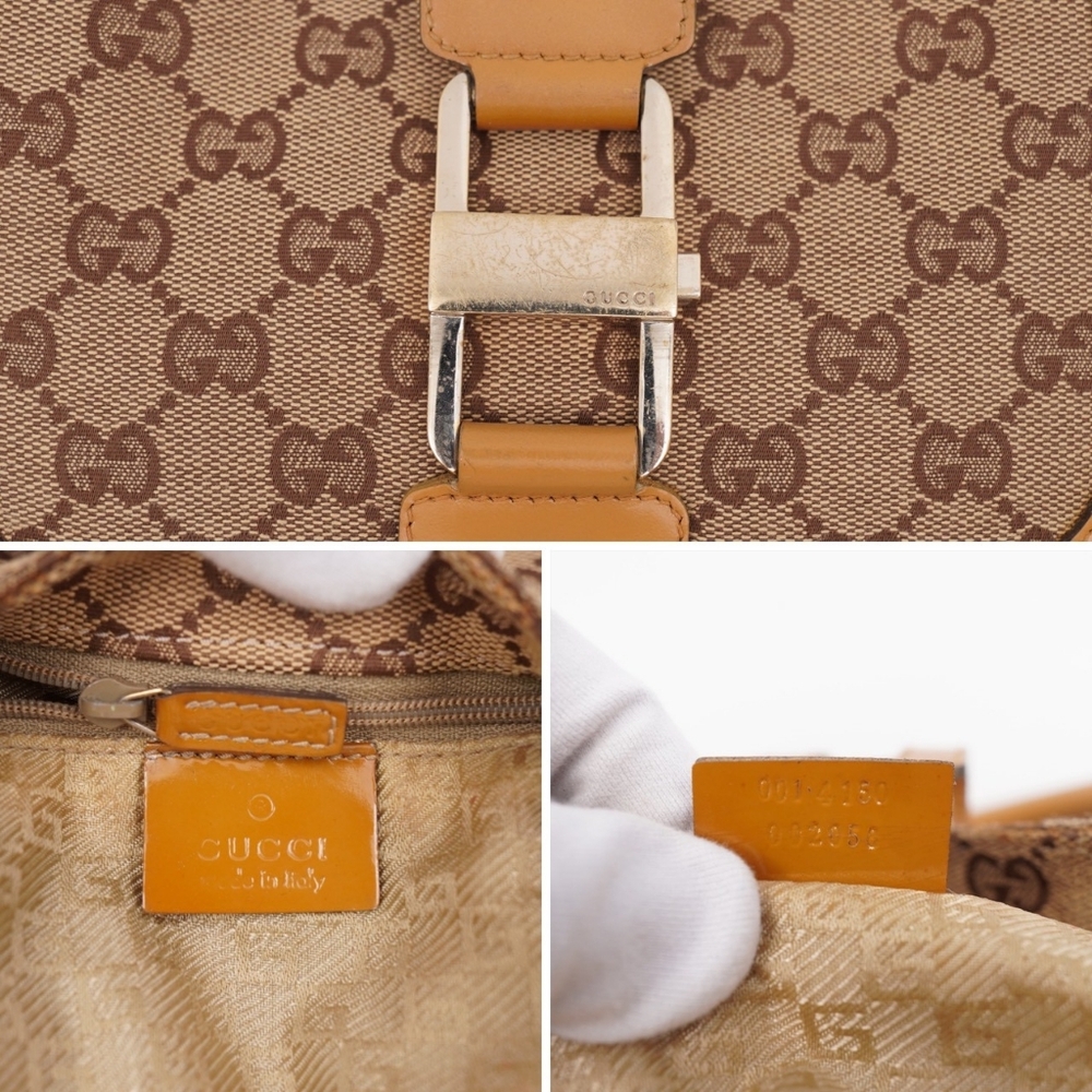 CE43 💟 Gucci GG Cancas Jackie Shoulder Bag - Picture 8 of 13